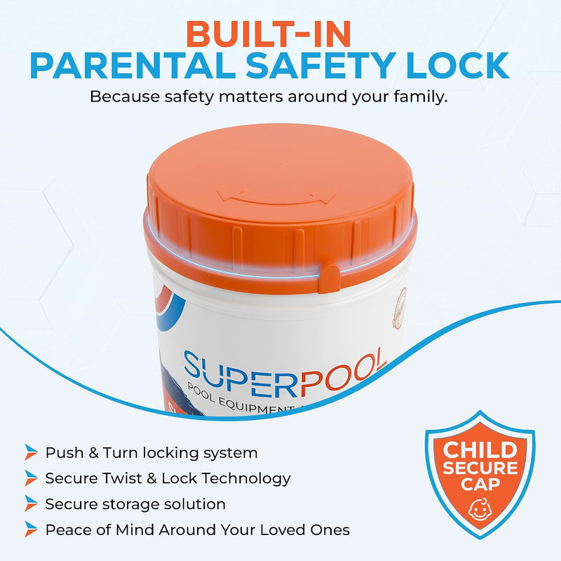 SUPERPOOL™ -pH Down for Pools, Spas & Hot Tubs, Granular pH Decreaser