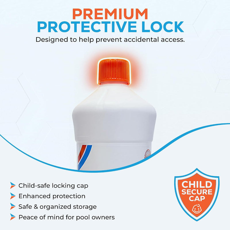 SUPERPOOL™ - Pool Clarifier for Inground & Above Ground Pools, Spas & Hot Tubs, 1 Quart