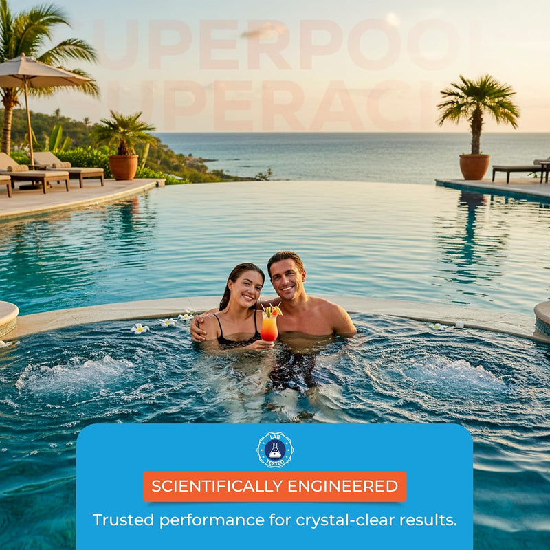 SUPERPOOL™ - Pool Filter Cleaner for Cartridge, Sand & DE Filters, 2.2 lb