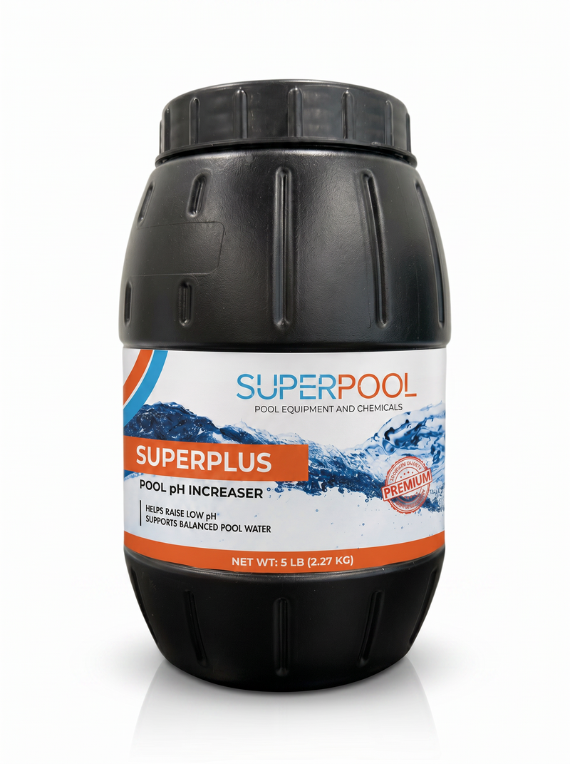 SUPERPOOL™ - pH Up for Swimming Pools, Hot Tubs & Spas, Fast Dissolving Granules, 2.2 lb