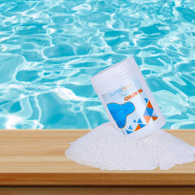 SUPERPOOL™ - 56% AVAILABLE CHLORINE GRANULES - 10 PACK - 22 LBS