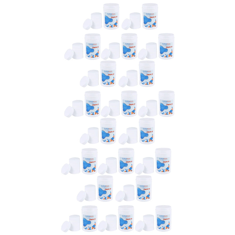SUPERPOOL™ - 3 INCH 90% CHLORINE TABS - 50 PACK - 110 LBS